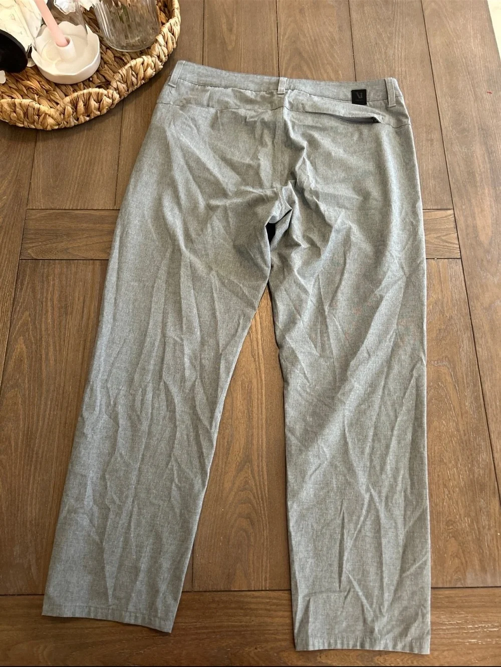 Vuori Light Gray Men's Dress Pants
